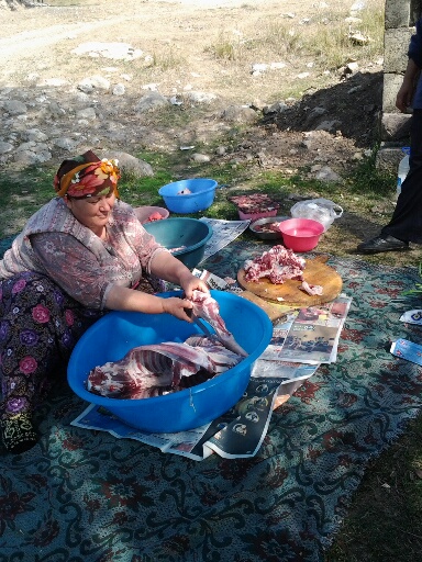 Turquie - Balikesir d�coupe des moutons